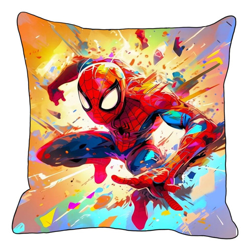 Cojines Decorativos  Spiderman Hombre Araña Héroe  40cm