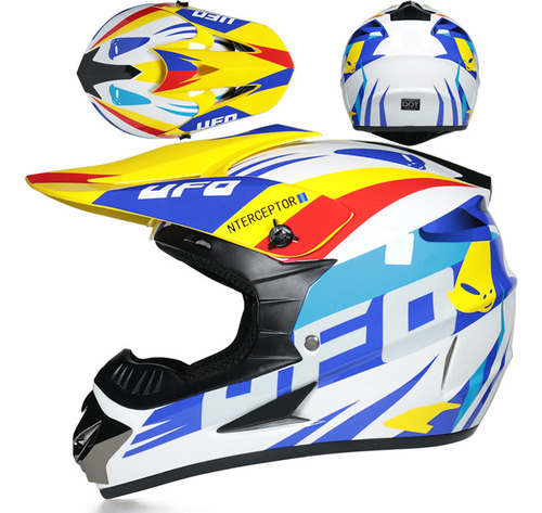 Casco Moto Cross Clown Varios Modelos Mujer Hombre Dm Cross