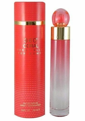 360 Coral Dama 100 Ml Perry Ellis Edp Spray - Original