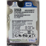 Western Digital Wd3200bevt-26a23t0 320gb, 2581 Recuperodatos