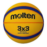 Pelota Basket Molten Libertria 3x3 Profesional Con Pico N°6