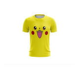 Playera Sublimada Pikachu  Infantil 