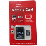 Cartão De Memória Memory Card Sdhc Com Adaptador Sd 64gb