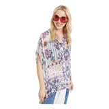 Blusa Desigual S Nueva Estampada Flores