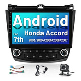 Estéreo De Coche Android Para Honda Accord 7th 2003 04 05 06