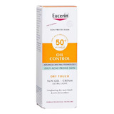 Eucerin Control Oily Acne Prone Skin Protector Solar Fps50+