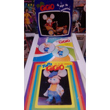 Topo Gigio Discos Acetatos Vintage 80s 3 Piezas Originales 