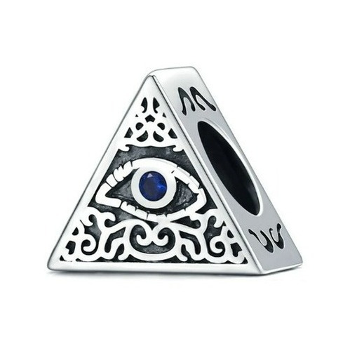 Charm Pirámide Horus - Plata De Ley S925