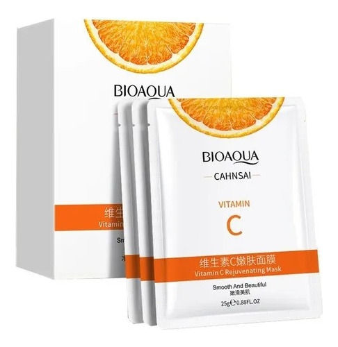 Velo Facial Vitamina C Bioaqua - g a $120