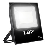 Reflector Led Libercam Libref-100w/rflec-39 100w Con Luz Blanco Frío Y Carcasa Negro 220v