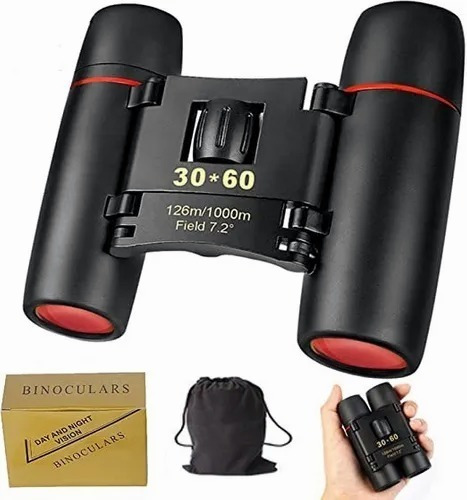 Binocular 30x60, Metálicos Recubiertos+estuche+paño Handy