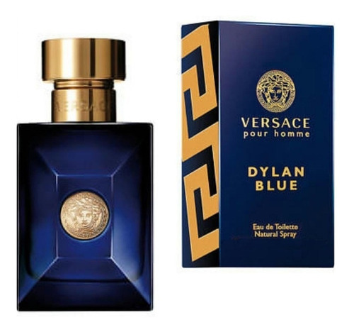 Perfume Versace Dylan Blue Hombre Edt X 50ml Original 