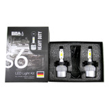 Kit Cree Led S6 Auto Alta Y Baja 12v 24v H7 22000lm 36w