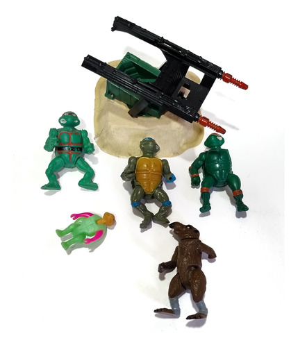 Figuras Tortugas Ninja - Lote