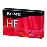 Audio Cassette Sony Hf 60 Normal Bias Caja 10 Pack Sin/abrir