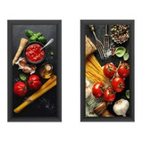 Quadros Decorativos Cozinha Gourmet Temperos Comida 