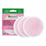 Eco Pads Desmaquillantes Microfibra Garnier Skin Active X3 Color Blanco