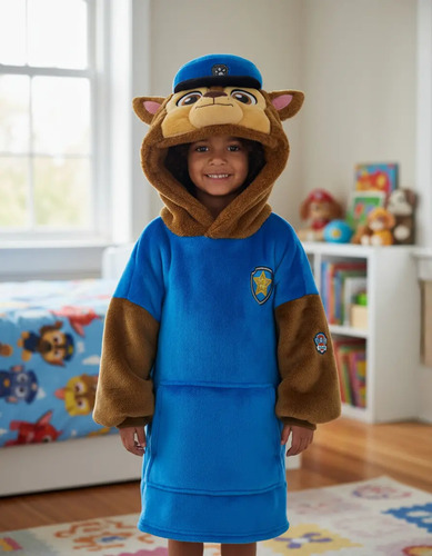 Wabi Chase Paw Patrol Bata Maxi Sudadera Infantil