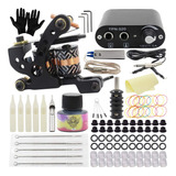 Kit De Tatuaje Autdor - Kit Completo De Mquina De Tatuaje Qu