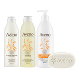 Combo Aveno Shampoo + Acond + Jabon Comp + Emulsión X 250 Ml