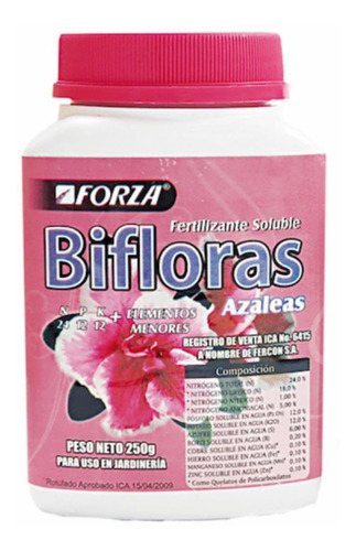 Fertilizante Soluble Plantas Tierra Ácida Gardenia Hortencia