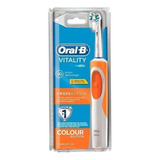 Cepillo Eléctrico Alemán Oral-b Color Naranja / Batería Recargable A 220v / Ver Ingresos Brutos