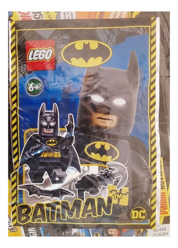 Lego Mini Figura Batman Con Fascículo Bloques