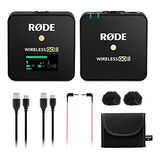 Rode Wireless Go Ii Sistema De Microfono Inalambrico De Un S