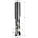 Fresa Helicoidal Compresion 6 X22 Mm Widia Router Cnc Madera