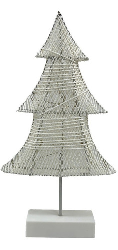 Lámpara Led De Mesa Decorativa Blanca Diseños Adorno + Pilas