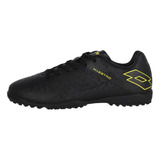 Zapato Baby Fútbol Lotto Maestro Hombre Negro/amarillo