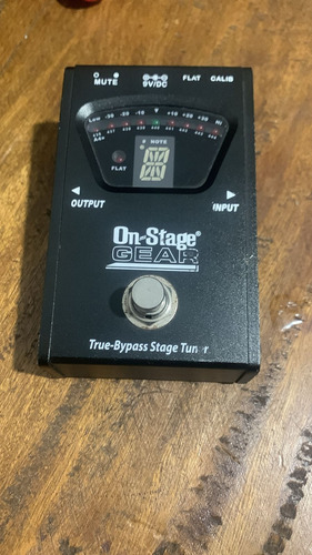 Pedal Afinador Stage Gear True-bypass 