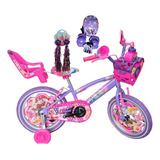 Bicicleta Niña Infantil Accesorios 4 A 7 Años Regalo Navidad