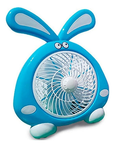 Mini Ventilador De Mesa Escritorio Diseños Infantil Conejo