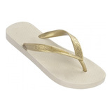 Ojota Ipanema Classica Fem Beige / Dorado