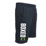 Bermudas De Boxeo Deportiva Boxing Entrenamiento C/bolsillos