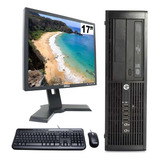 Cpu Hp Compaq 4000 Pro C2d 8gb Ssd 240gb Wifi + Monitor 17'