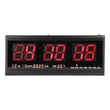 Reloj De Pared Led Digital Grande Y Moderno De Home Improvme