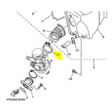 Abrazadera Carburador Yamaha Ybr 125 Panella Motos