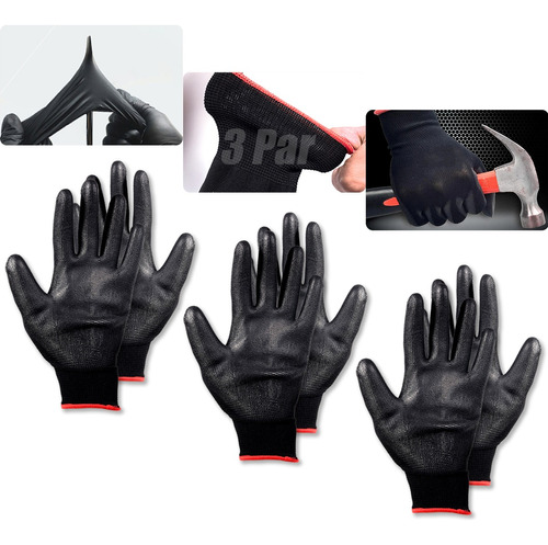 Guantes Antiestatico Esd Guante Reparacion De Celular 3 Par