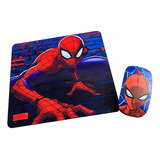 Kit Mouse Wireless + Mousepad Spiderman 2