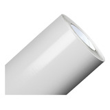 Papel Adesivo Branco Brilho Laca Laquear Mesa Vidro 10mx60cm