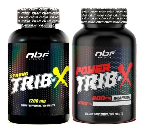 Kit Nbf Nutrition Power Trib-x+ Strong Trib-x Promoção 