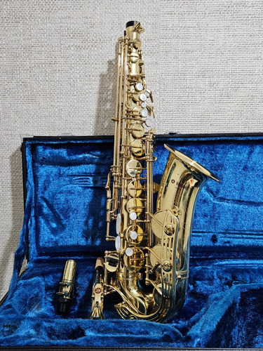 Sax Alto Yamaha Yas 61 Dourado Japão Usado Ref: 616