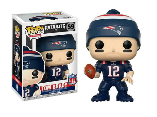 Nfl Figura Funko Tom Brady 4pulgadas New England Patriots