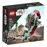 Lego 753444 Star Wars Microfighter Nave Estelar De Boba