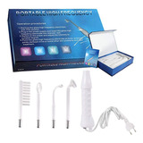 Alta Frecuencia Portátil  Facial Y Corporal  4 Electrodos