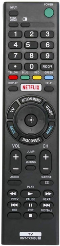 Control Remoto Rmt-tx100u Para Sony Tv Xbr-49x800c/830c/835c