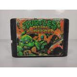 Cartucho Tartarugas Ninja Turtles  Mega Drive Paralelo Ok