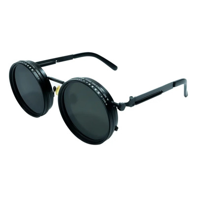 Lentes De Sol Polarizados Ajustables Para Tatuadores Con Filtro Uv Y Espejo Negro